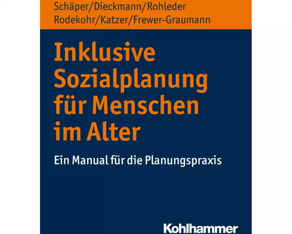 Inklusive Sozialplanung für Menschen im Alter