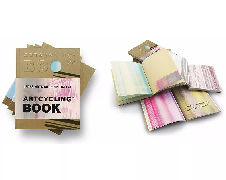 ARTCYCLING BOOK. Jedes Buch ein Unikat. ca. A6-Format