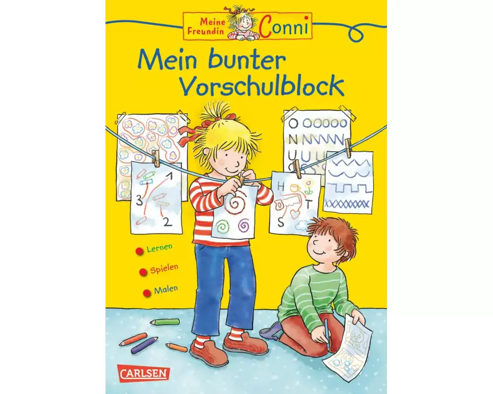 Conni Gelbe Reihe (Beschäftigungsbuch): Mein bunter Vorschulblock