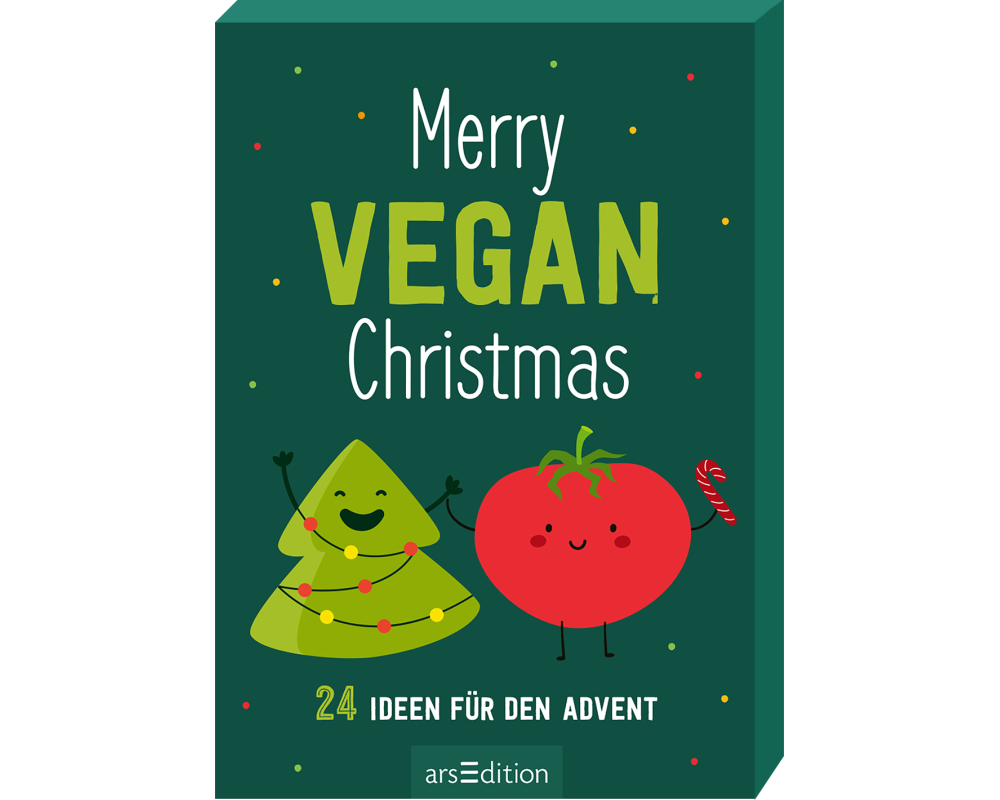 ARS EDITION Adventskalender 135420 Merry Vegan Christmas