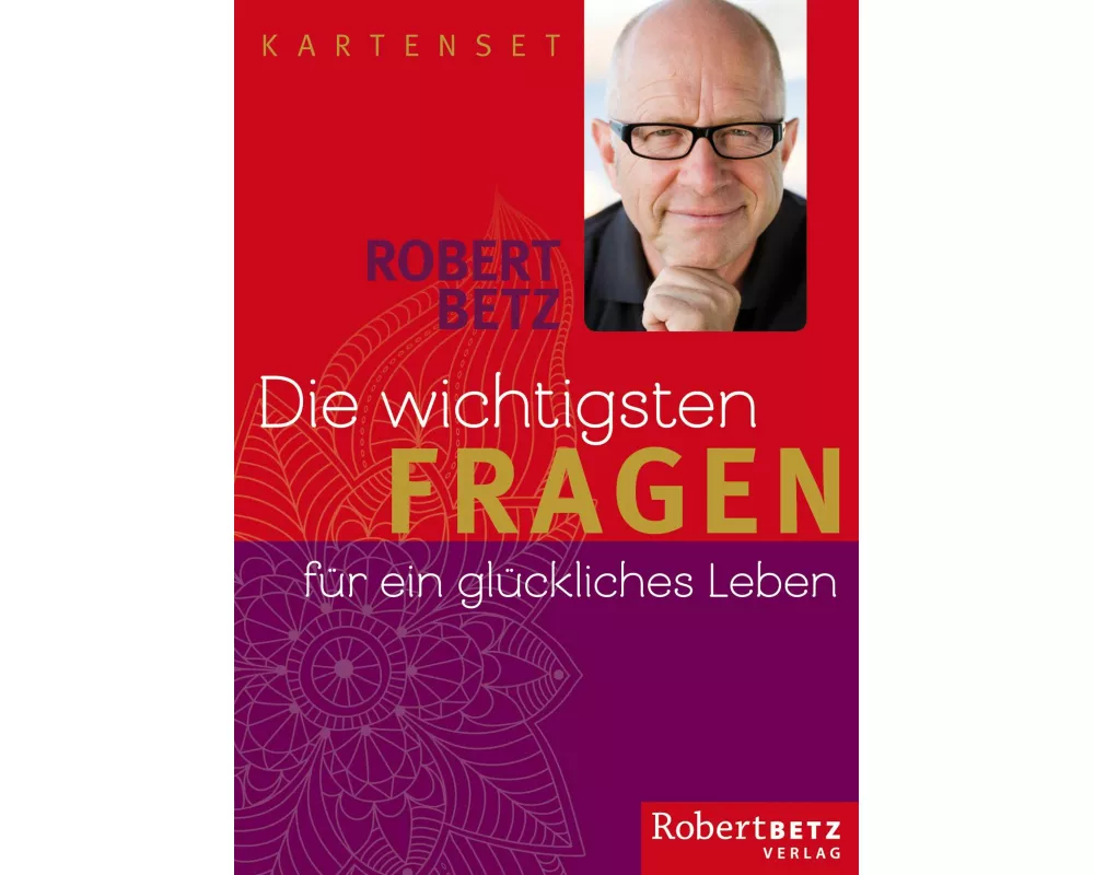Die wichtigsten Fragen für ein glückliches Leben - Kartenset