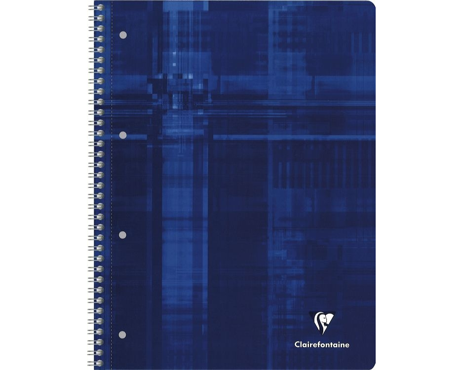 CLAIREFONTAINE Spiralheft Studium A4 8279 5mm, ass. 80 Blatt
