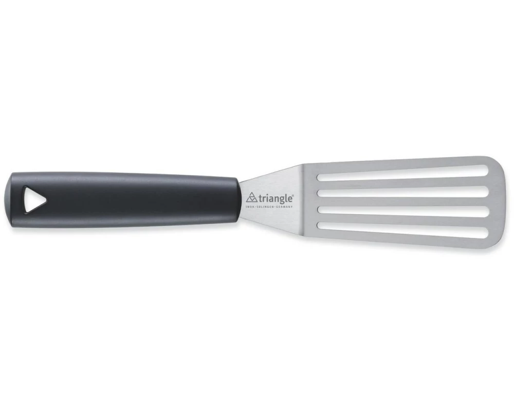 triangle Winkelpalette geschlitzt 12 cm, Schwarz/Silber