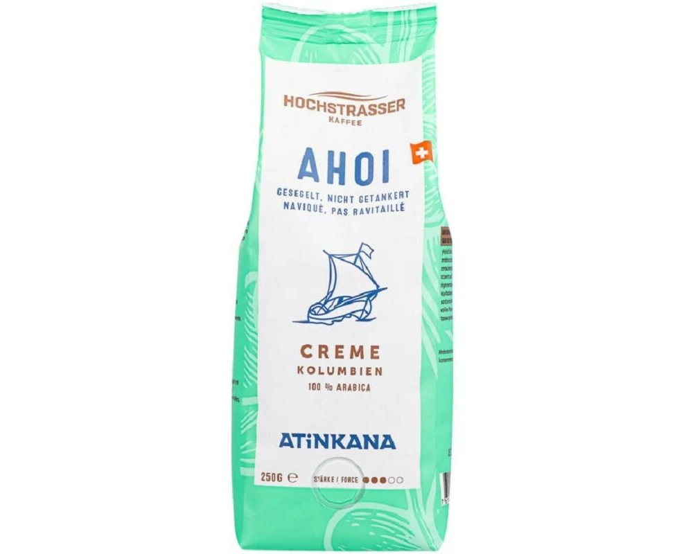 Hochstrasser Kaffeebohnen Atinkana Crema 250 g