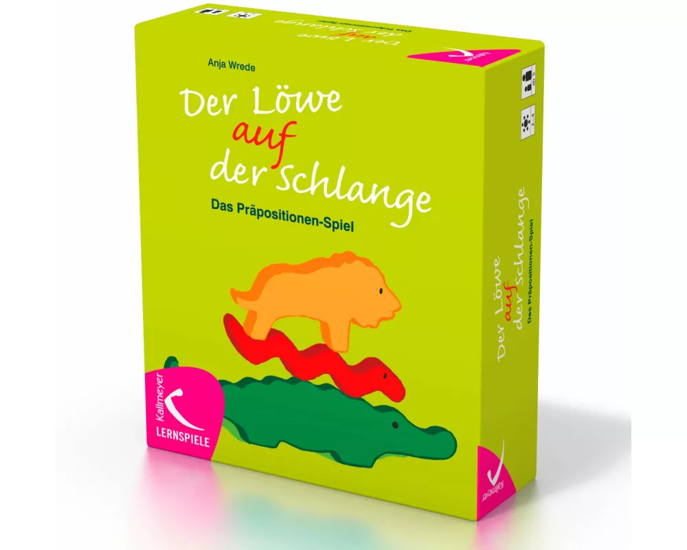 Der Löwe auf der Schlange