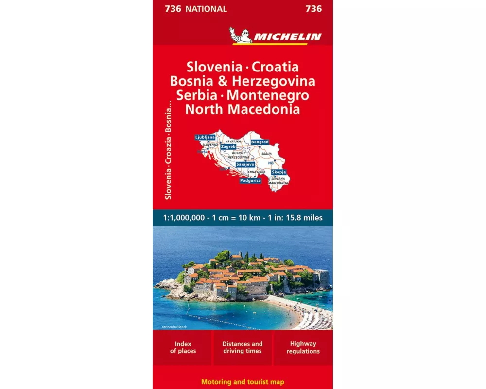 Michelin Slowenien Montenegro Bosnien Kroatien Serbien