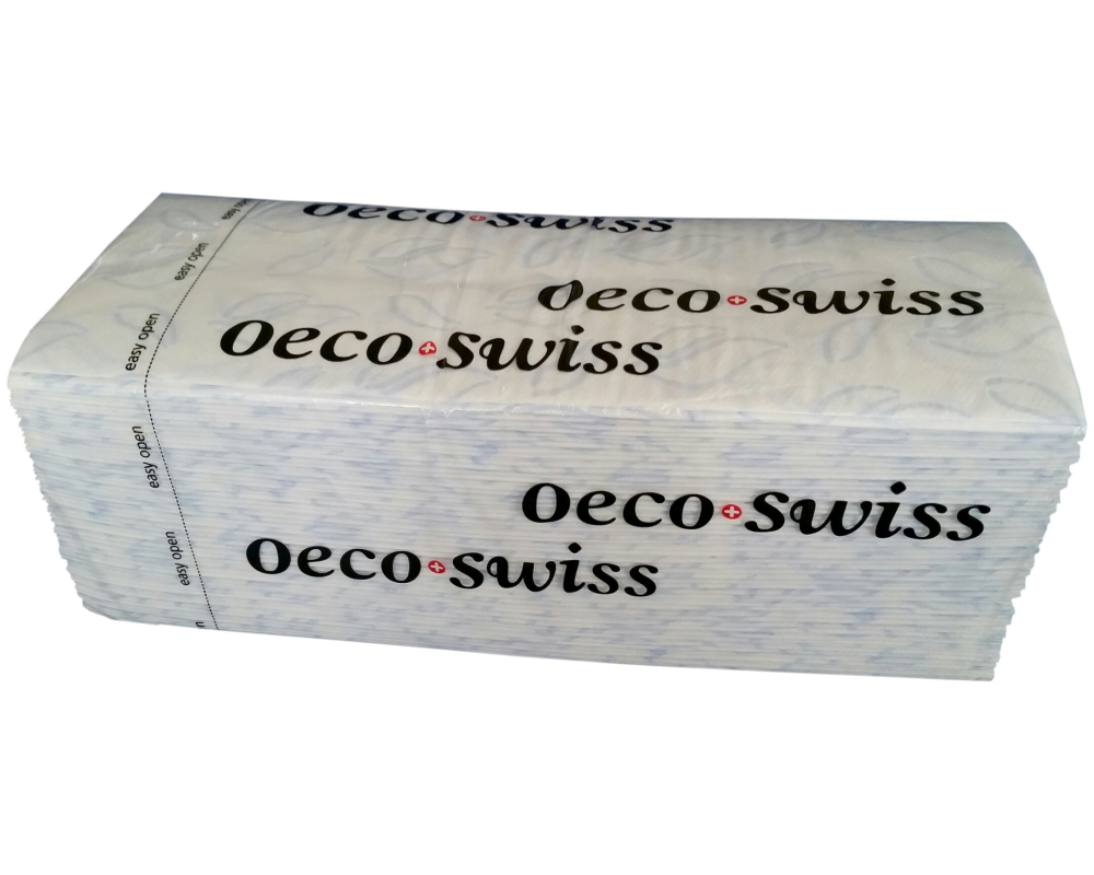 OECO SWISS Falthandtuch Comfort 4484404 C-Falz, 2-lagig 3072 STK