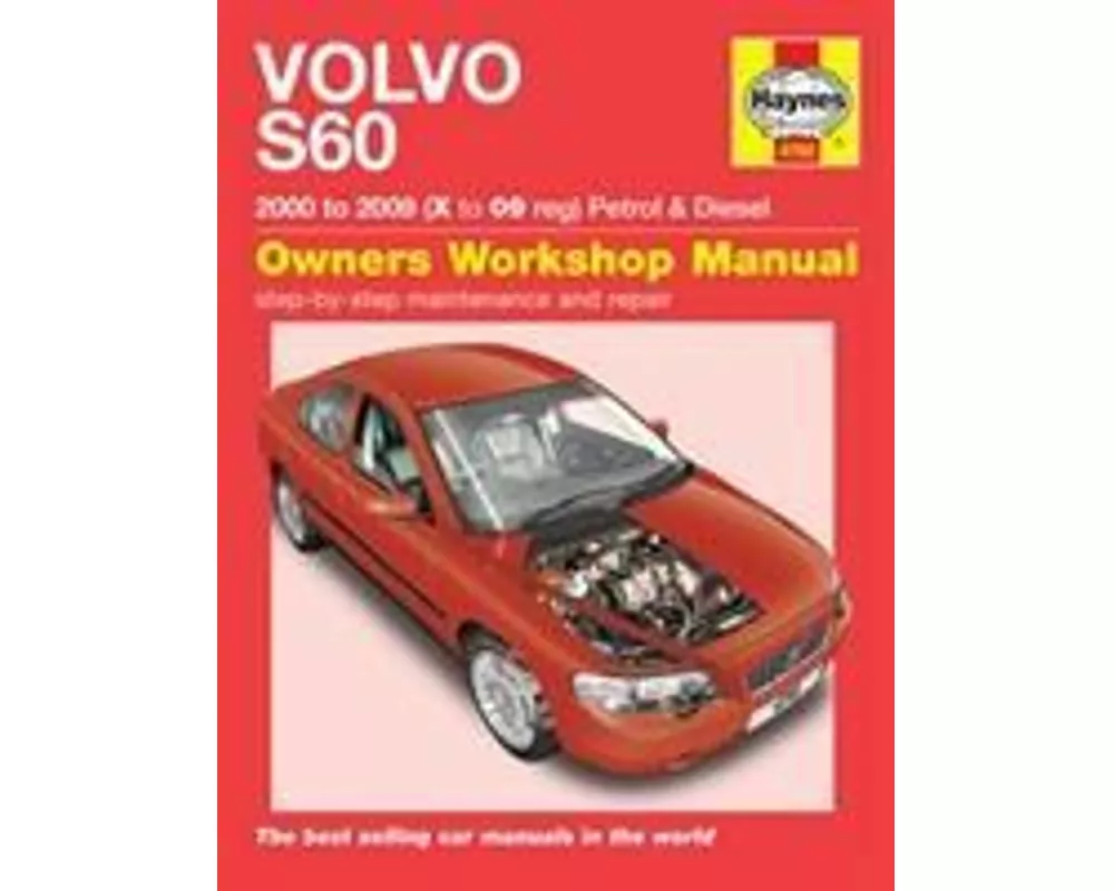 Volvo S60 Petrol & Diesel (00 - 09) Haynes Repair Manual