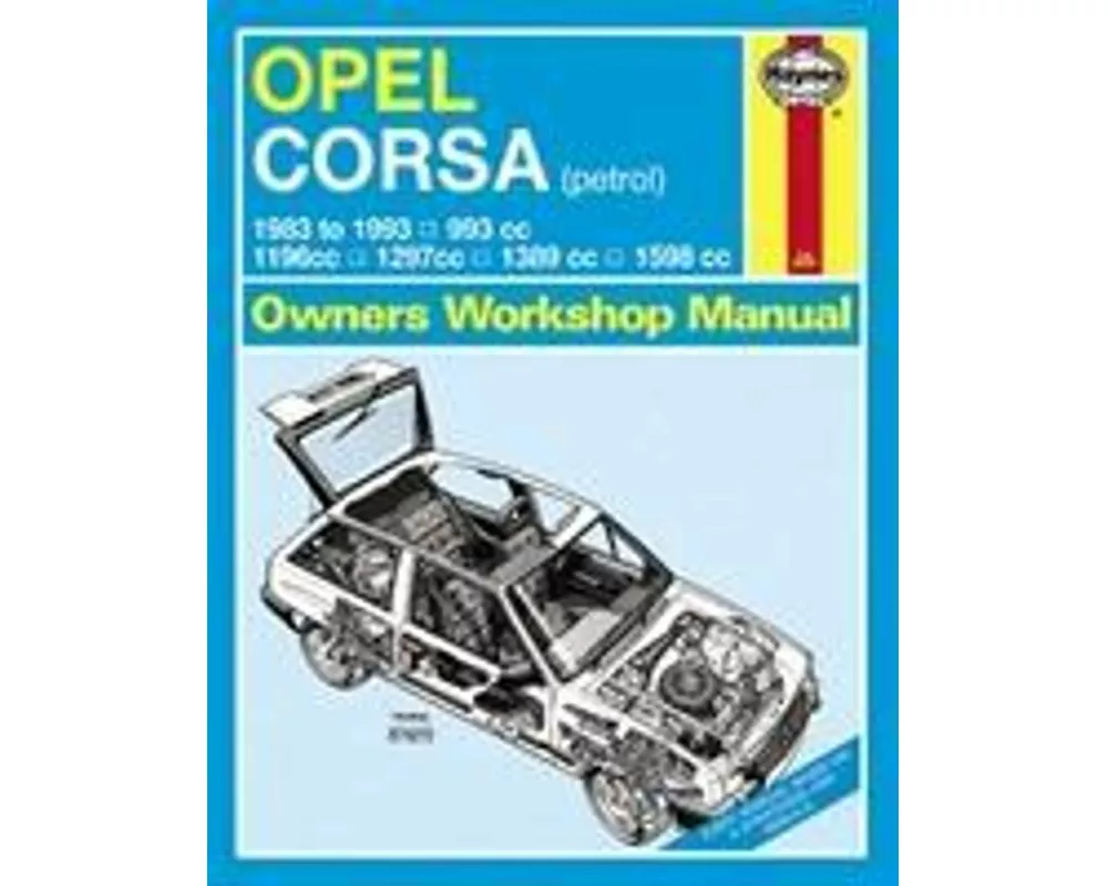 Opel Corsa Petrol (83 - Mar 93) Haynes Repair Manual