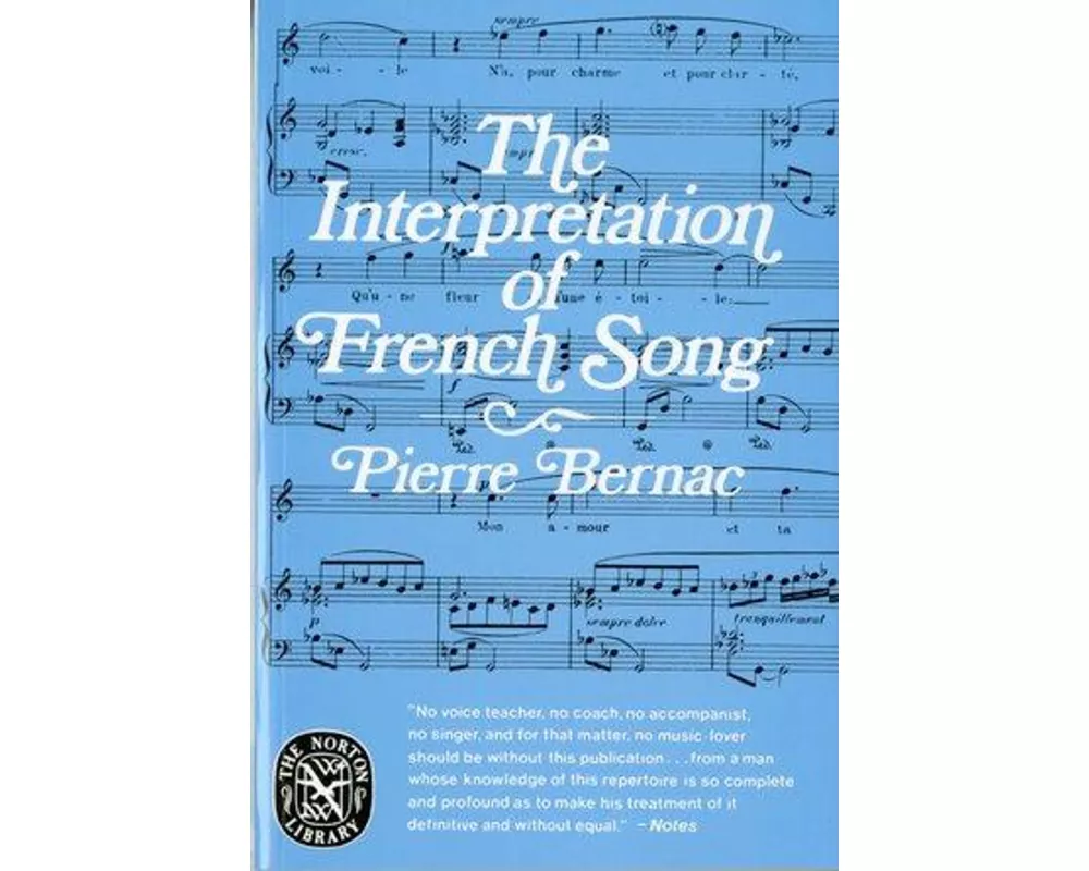 The Interpretation of French Song