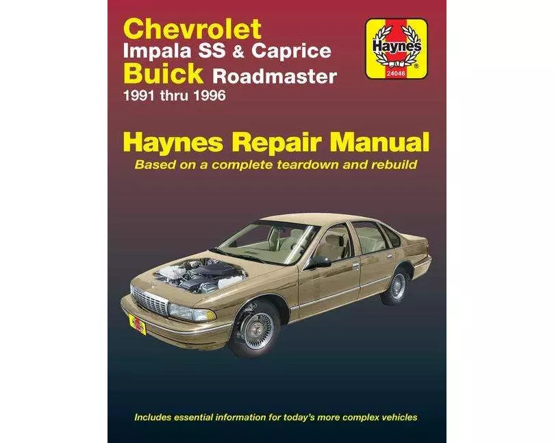 Chevrolet Impala SS & Caprice & Buick Roadmaster (91 - 96)