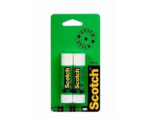 SCOTCH Klebestift 6216C permanent 2x8g