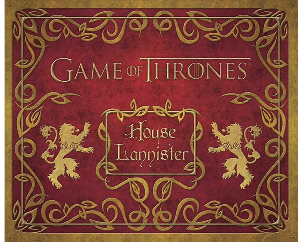 Game of Thrones: House Lannister Deluxe Stationery Set