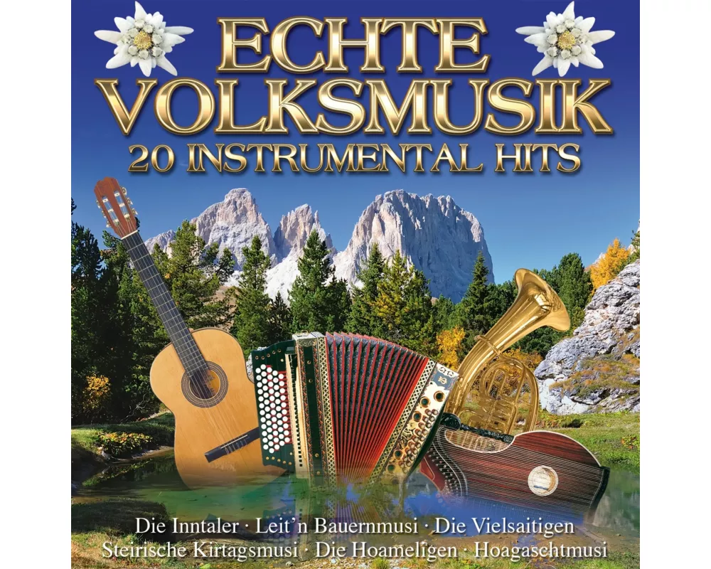 Echte Volksmusik-20 Instrumental Hits