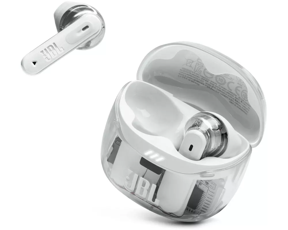 JBL True Wireless In-Ear-Kopfhörer Tune Flex 2 Weiss glanz