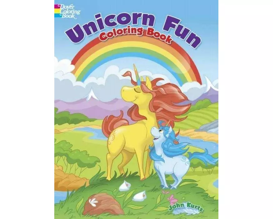 Unicorn Fun Coloring Book