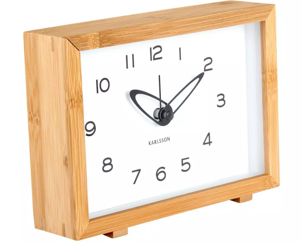 KARLSSON Wecker Tipico White