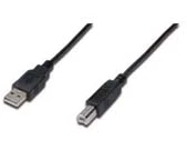 Assmann 1 m USB Data Transfer Cable for Storage Enclosure, Scanner, Printer