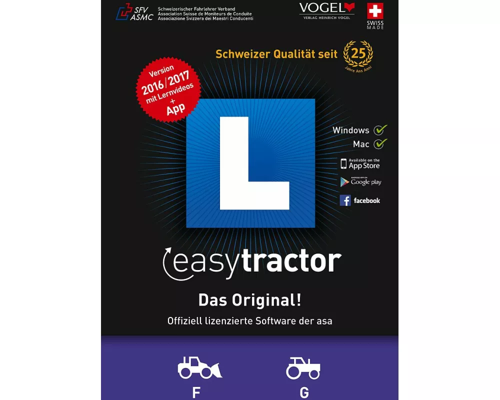 easytractor. F,G 2016/2017