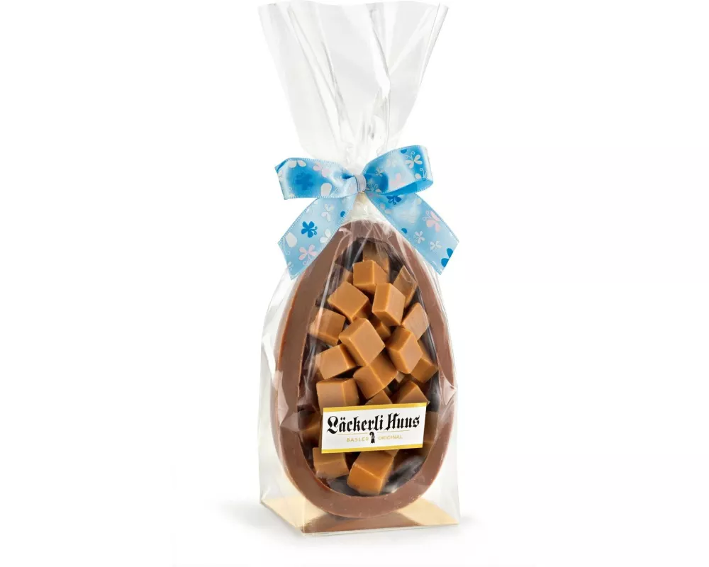 Läckerli Huus Osterei Chocolat lait et caramels 180 g