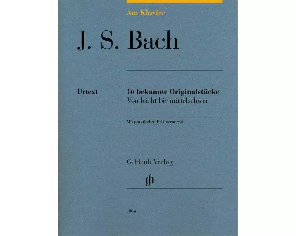 Am Klavier - J. S. Bach