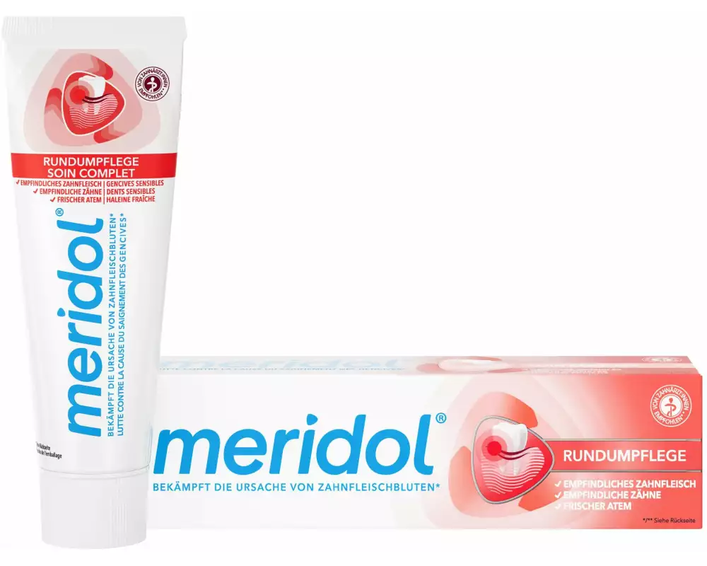 meridol Zahnpasta Rundumpflege 75 ml