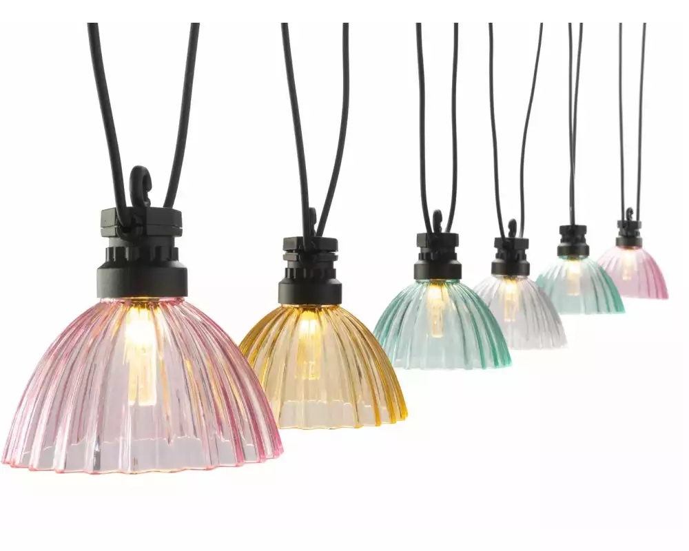 STT Lichterkette Solar Partylight Amela, 10 LEDs,4.5m,Mehrfarbig