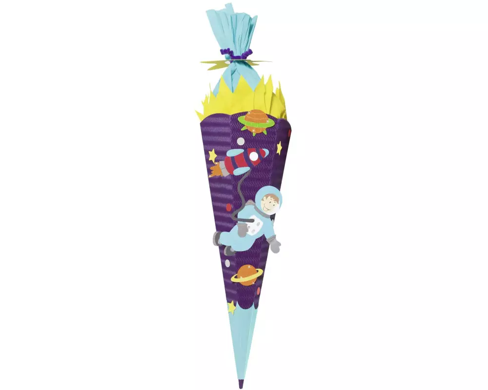 URSUS Schultüte Bastelset 68 x 20 cm Astronaut