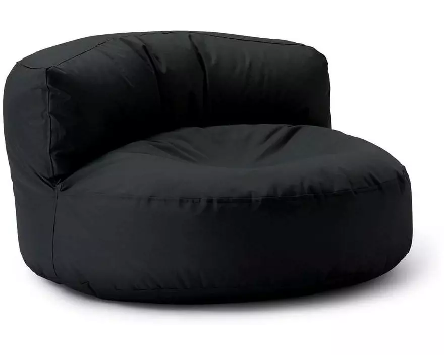 Lumaland Sitzsack-Sofa, 320 l Polyester (PES), Schwarz