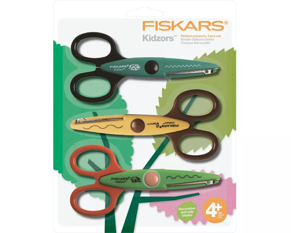 Fiskars Dekorscheren Sumpf 13 cm, Rostfreier Stahl, Universal