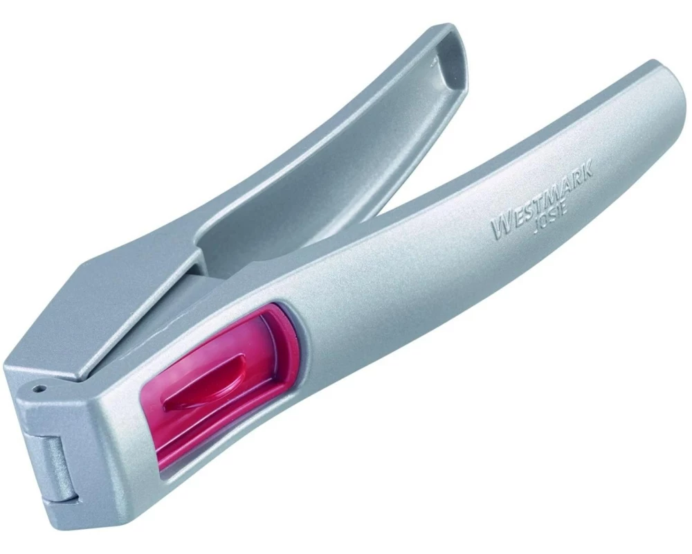 Westmark Knoblauchpresse Josie, 16.2 x 2.8 x 3.3 cm Silber