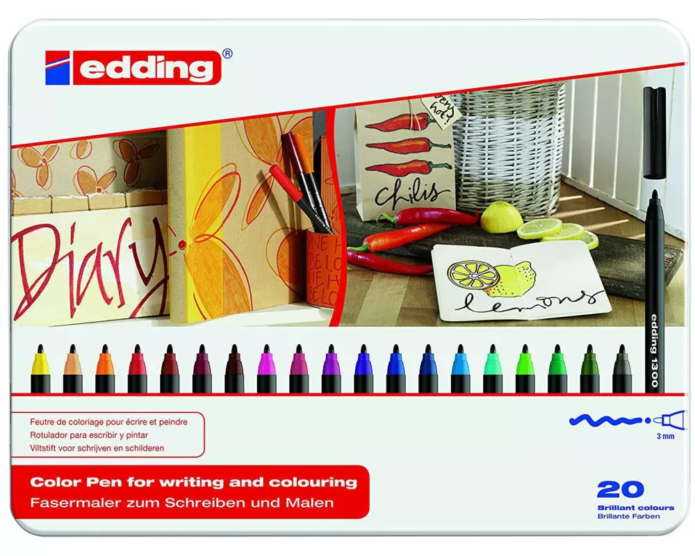edding Fasermaler 1300 20 Stück