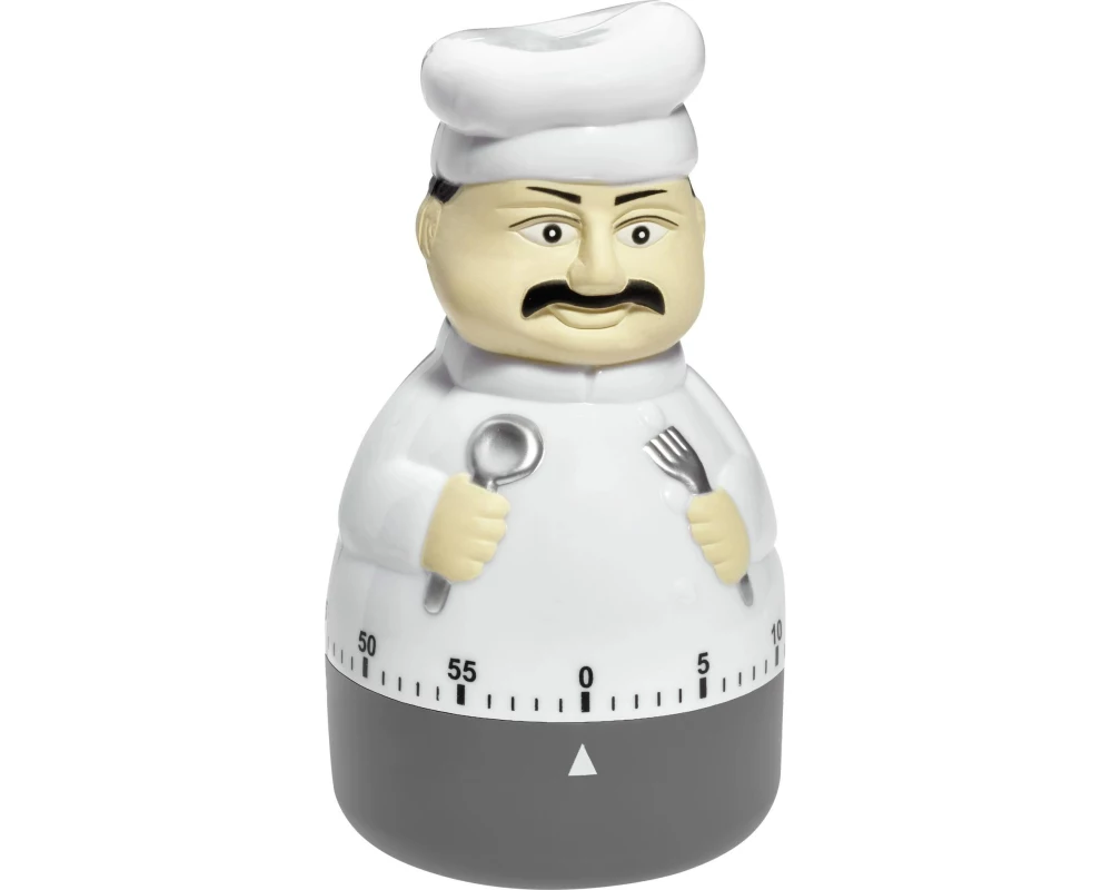 TFA Dostmann Küchentimer Koch Weiss