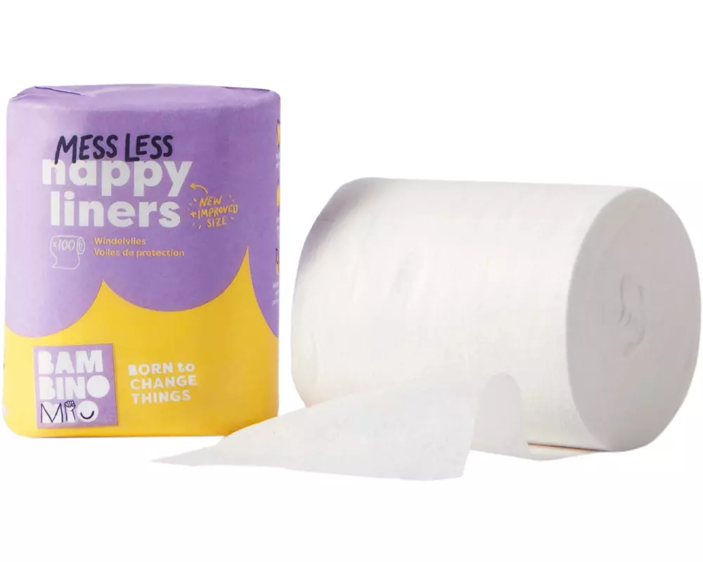 Bambino Mio Windeleinlagen Vlies Mess Less 100 Blätter