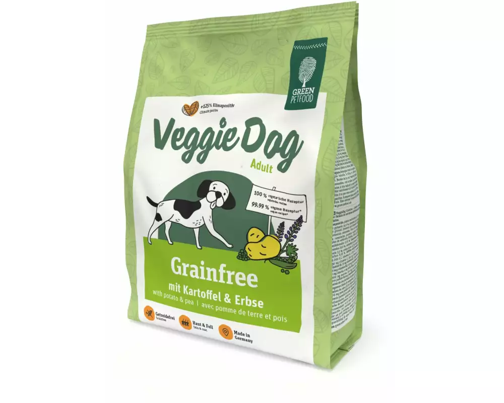 Green Petfood Trockenfutter VeggieDog Grainfree, 10 kg