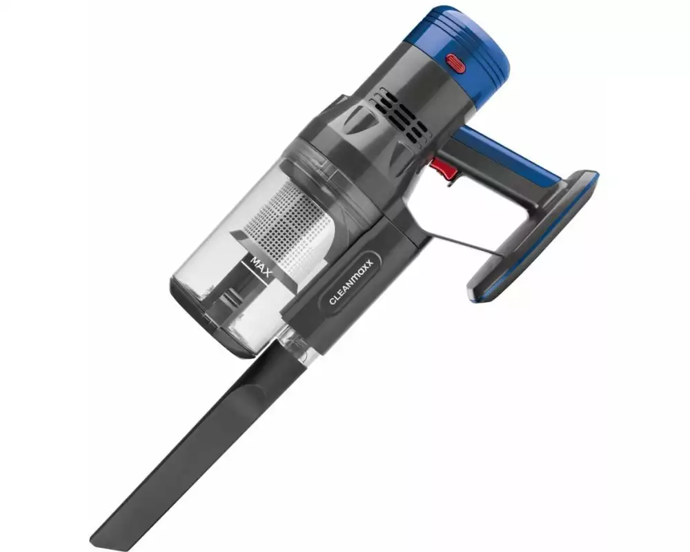 CLEANmaxx Akku-Zyklon-Staubsauger 22.2 V Anthrazit/Blau