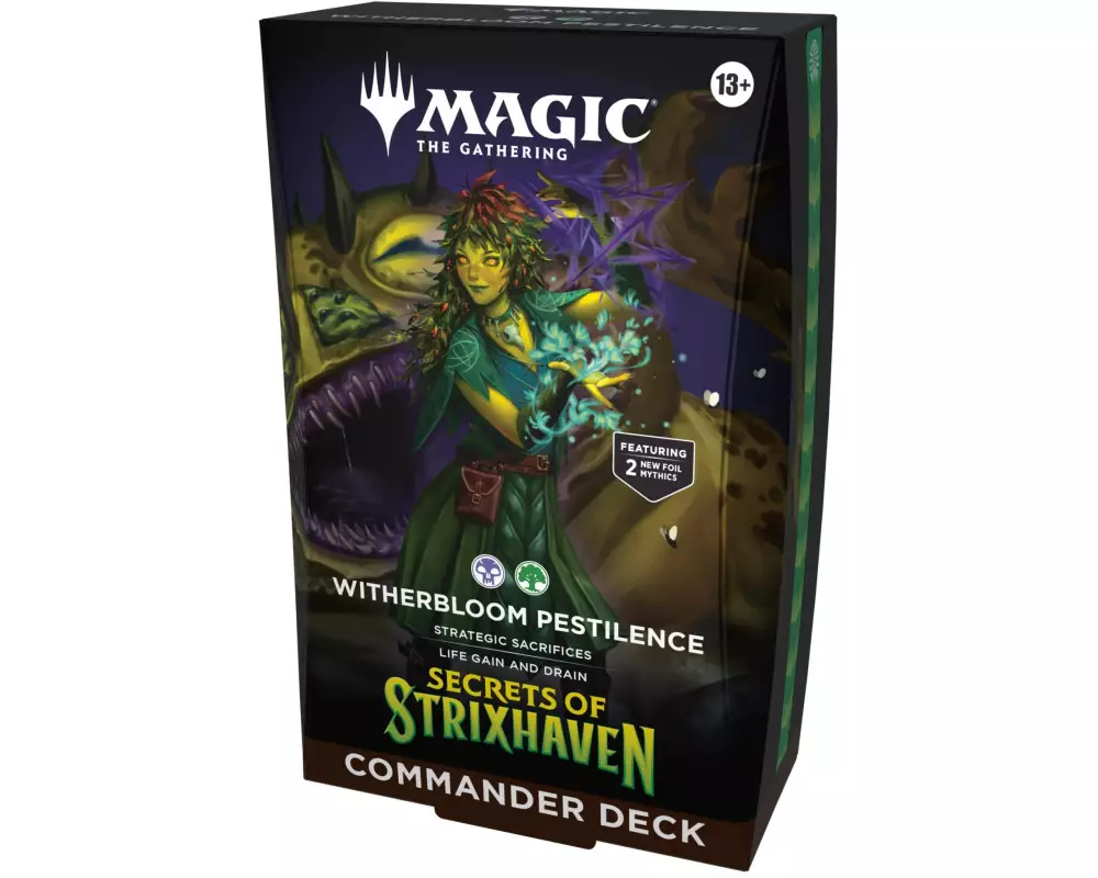 Magic: The Gathering Strixhaven Commander Deck Witherbloom Pestilenz