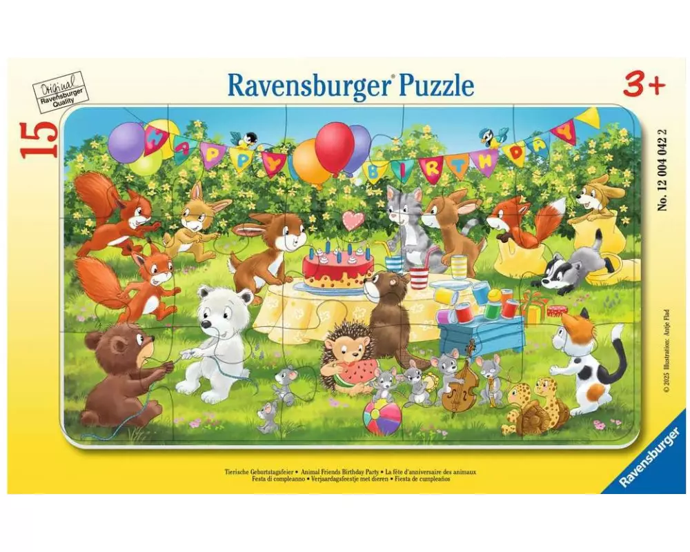 Ravensburger Puzzle Tierische Geburtstagsfeier