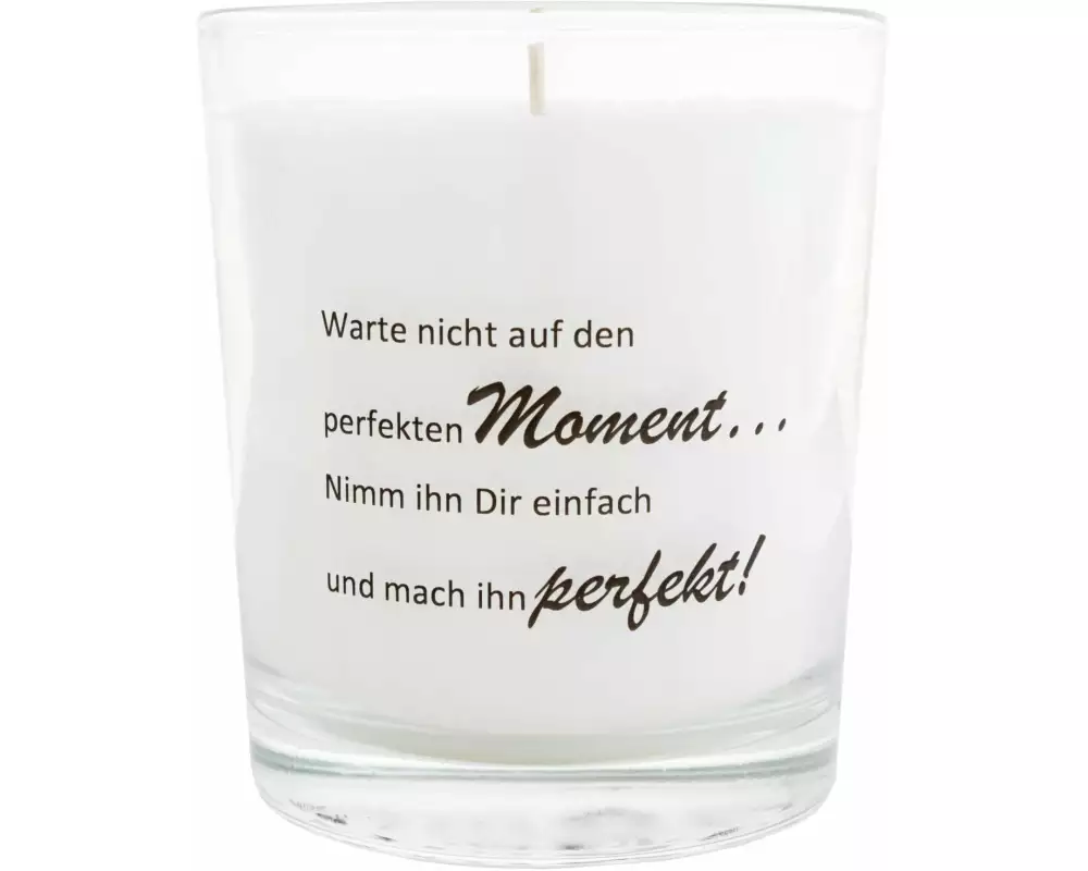 Herzog Kerzen AG Kerze im Glas Warte nicht 11 x 9.5 cm