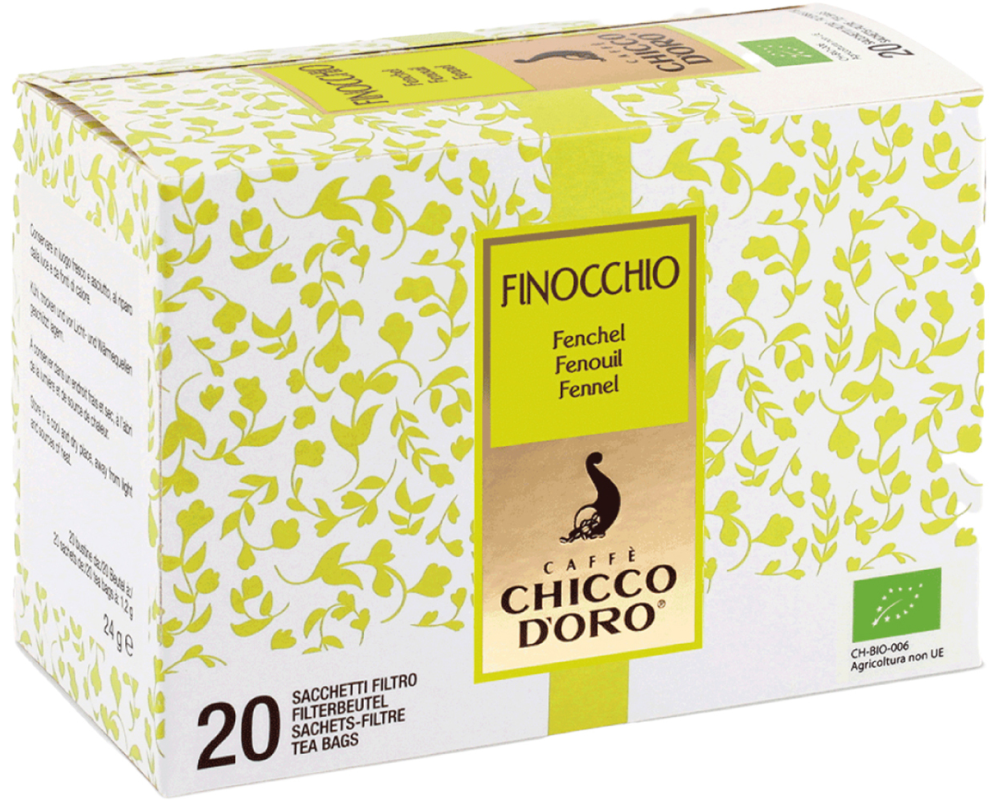 CHICCO D'ORO Bio-Fencheltee 900973 1.2g, 20 Stk.