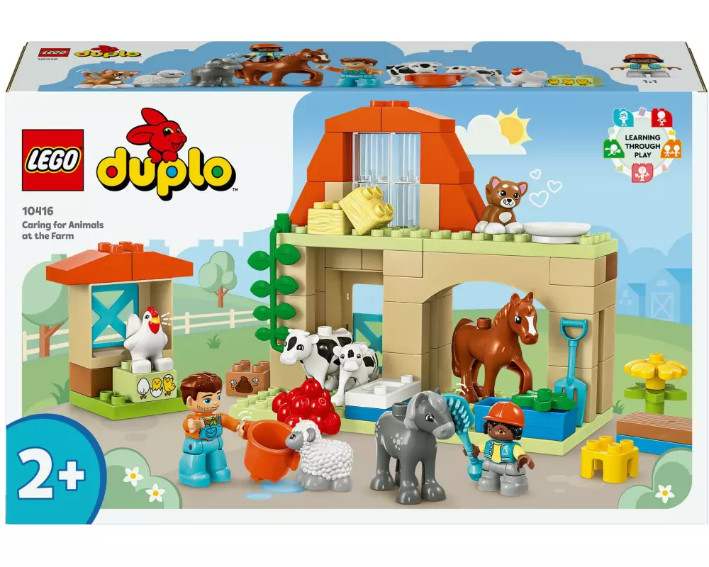 LEGO® DUPLO® Tierpflege auf dem Bauernhof 10416
