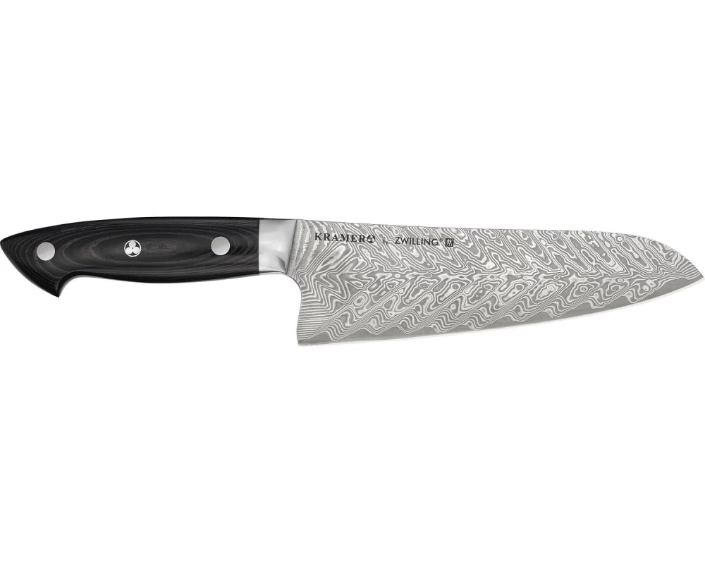 Zwilling Santokumesser Kramer Euro Stainless 18 cm Schwarz