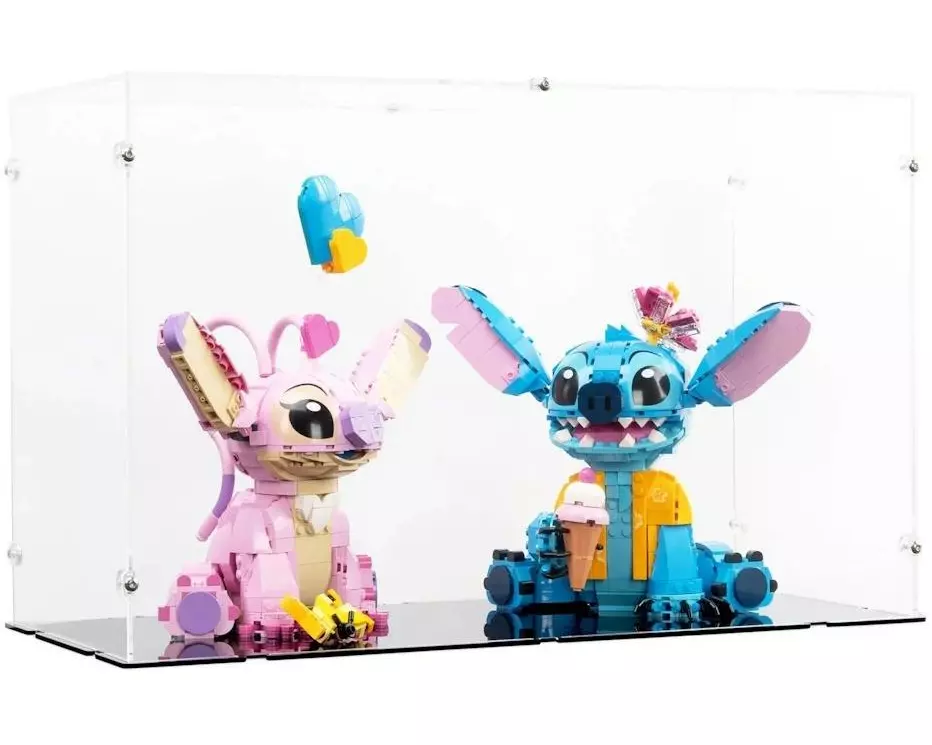 iDisplayit Acryl-Display für LEGO 43249/43257 Stitch/Angel