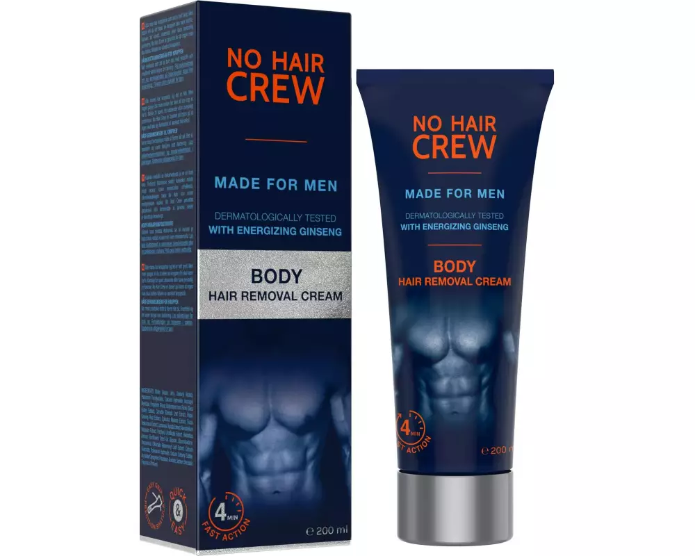 No Hair Crew Enthaarungscrème Körper 200 ml