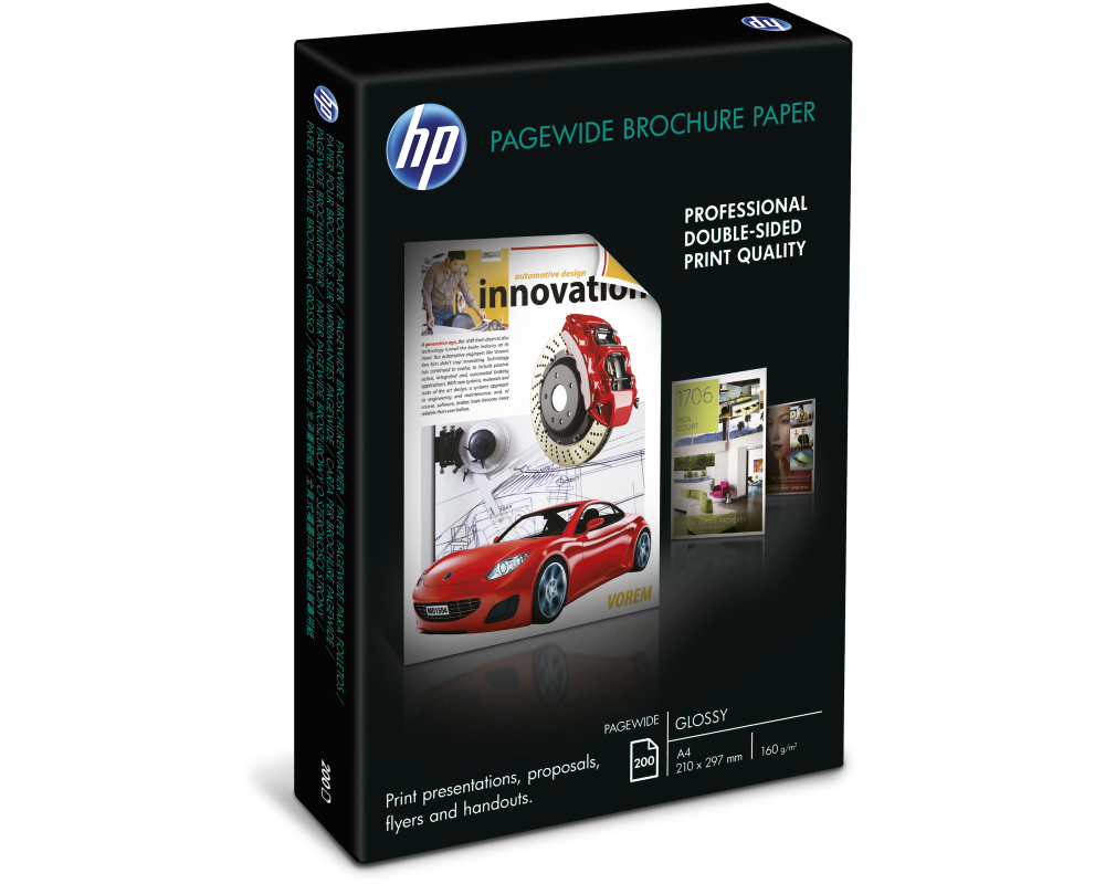 HP PageWide Paper 200 Blatt Z7S67A Glossy A4 FSC 160g