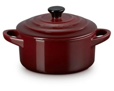 Le Creuset Auflaufform Mini Cocette Rund, Garnet
