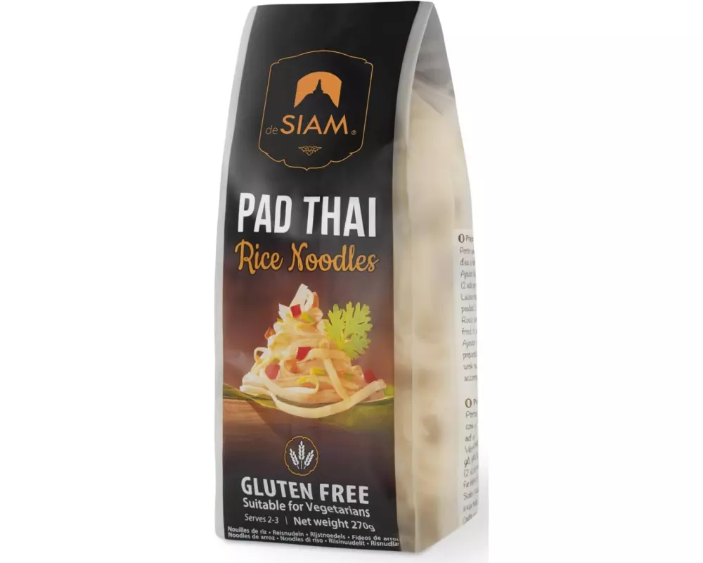 deSIAM Pad Thai Rice Noodles 270 g