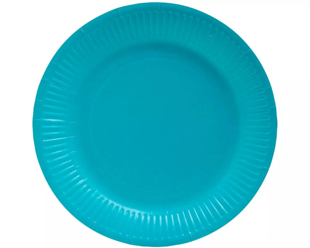 PRO nappe Einwegteller 23 cm, 20 Stück, Türkis