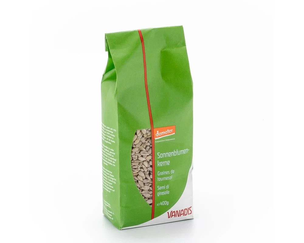 Vanadis Sonnenblumenkerne, Demeter 400 g