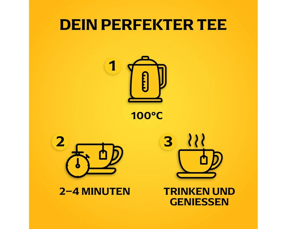 Lipton Teebeutel Schwarztee Blue Fruits 20 Stück
